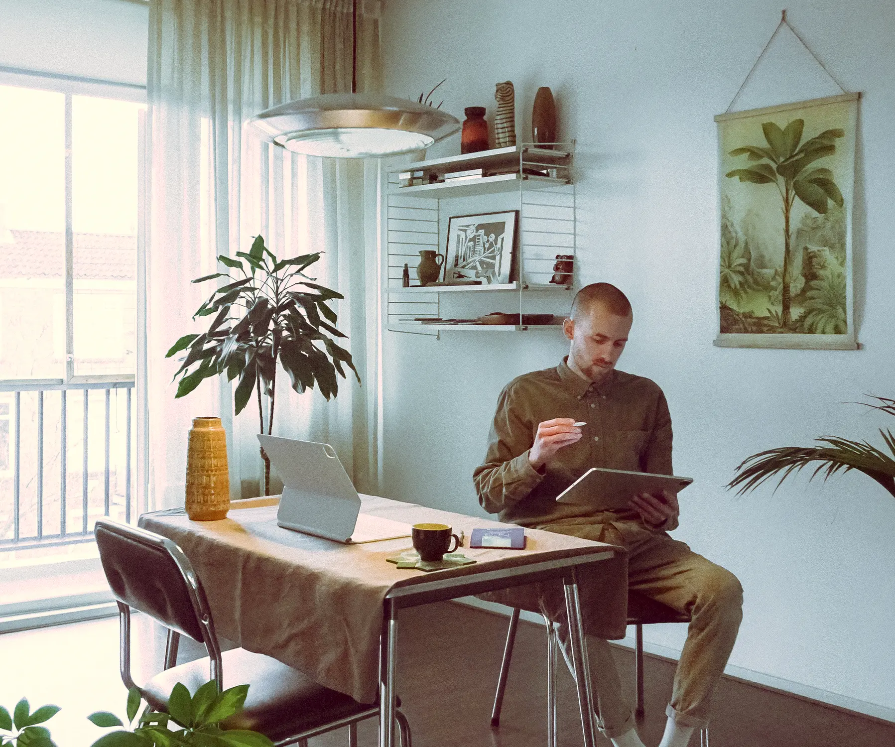 Home studio - Webflow freelancer Silvan Soeters Rotterdam Netherlands